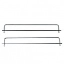 SUPPORT PLAQUE POUR FOUR PYROLYSE  BOSCH - SIEMENS