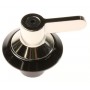 BOUTON GAZ RETRO CHROMÉ pour cuisinière SMEG