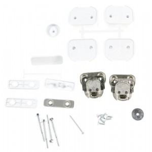 Kit charnière fermeture volet pour Lave-Linge CANDY 43013964