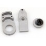 FERMETURE COMPLETE ARGENT-GRIS POUR REFRIGERATEUR DOMETIC