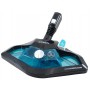 BROSSE SOL TURQUOISE AVEC RÉSERVOIR POUR NETTOYEUR VAPEUR POLTI