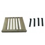 CLAYETTE EN BOIS AVEC SUPPORTS DE FIXATION POUR CAVE À VIN DOMETIC