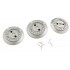 LOT DE 3 TULIPES DE BRULEUR POUR TABLE DE CUISSON DOMETI