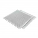 FILTRES MÉTALLIQUES À GRAISSE (x2) 28,4 x 28,3 x 0,6 CM POUR HOTTE BOSCH 