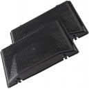 Lot de 2 filtres à charbon TYPE 37 (28,5 x 17,5 x 4 cm) pour hotte Whirlpool, Ikea, Faure, Ariston Hotpoint, Fagor, Sauter